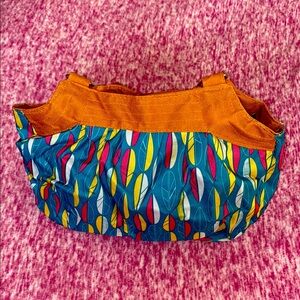 OKPTA 0974628 Leaf Pattern Tote Bag